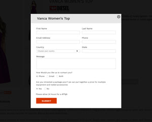 BigCommerce Product Inquiry / Request A Quote / Booking Form Add-On