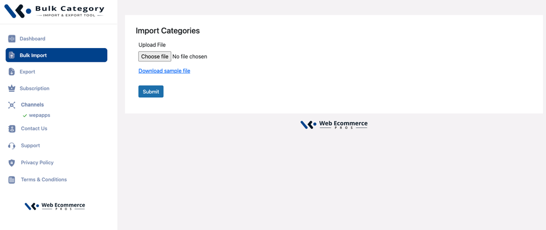BigCommerce BulkCat Category Migration Tool
