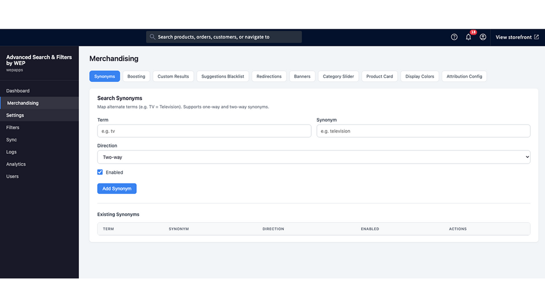 BigCommerce Advanced Search & Filters Pro