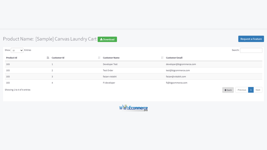 BigCommerce Wishlist Analytics