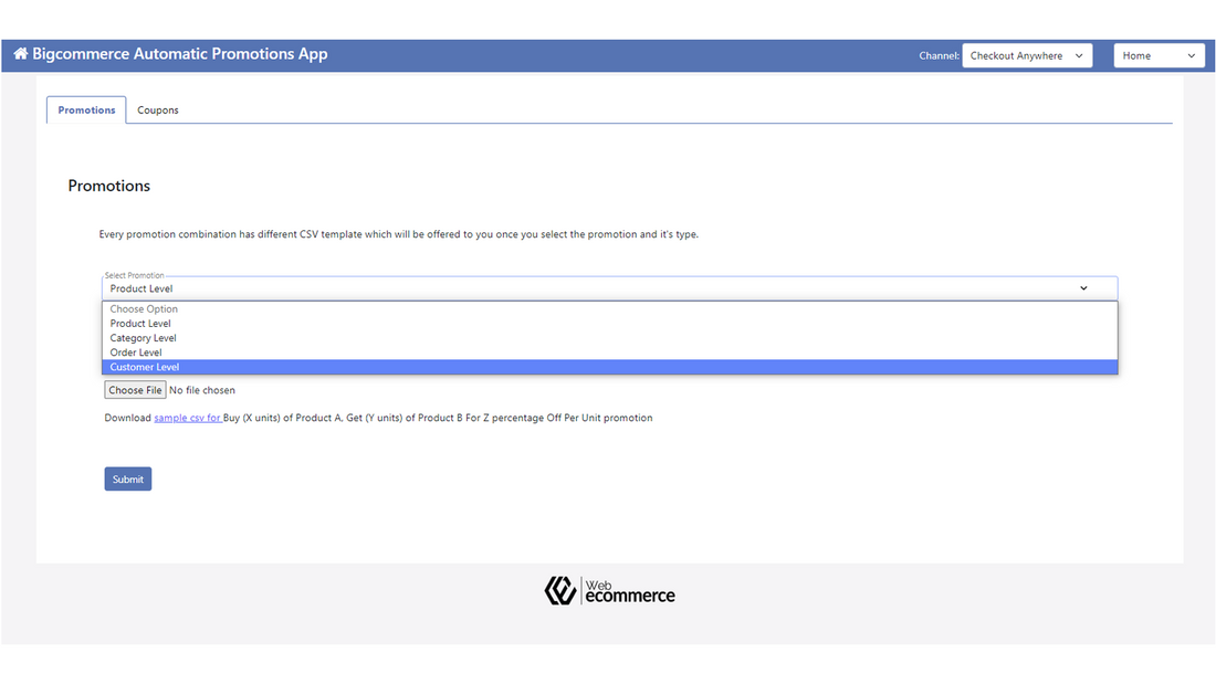 BigCommerce BulkProMotion