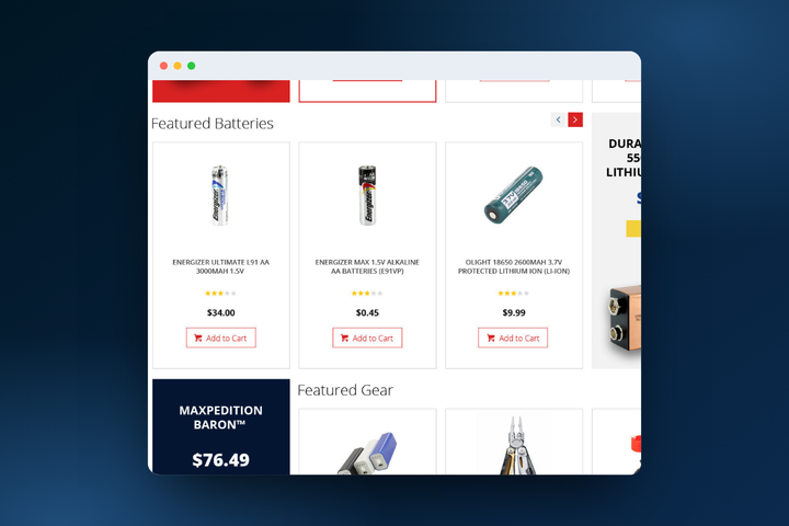 BigCommerce Product Carousel