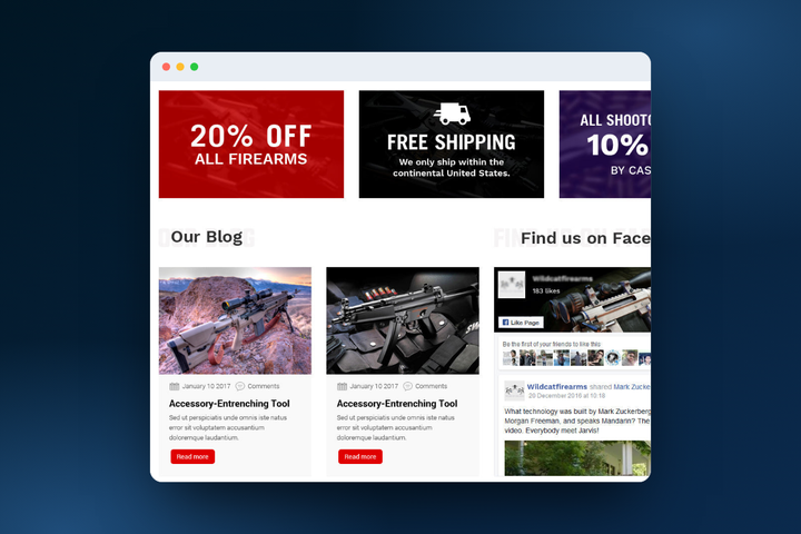 BigCommerce Blog Posts on Homepage