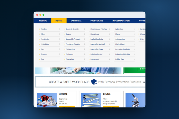 BigCommerce Mega Menu