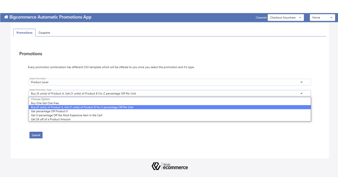 BigCommerce BulkProMotion