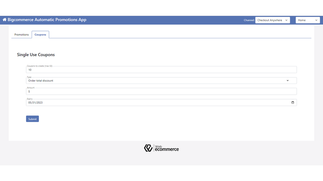 BigCommerce BulkProMotion