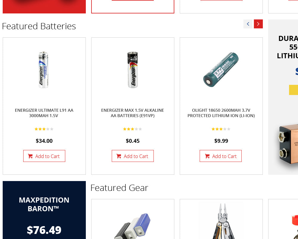 BigCommerce Product Carousel Add-On