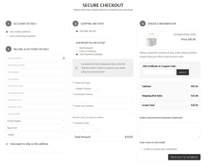 BigCommerce One Page Checkout Add-On